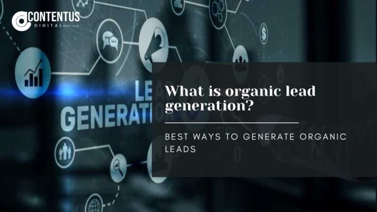 What is organic lead generation?