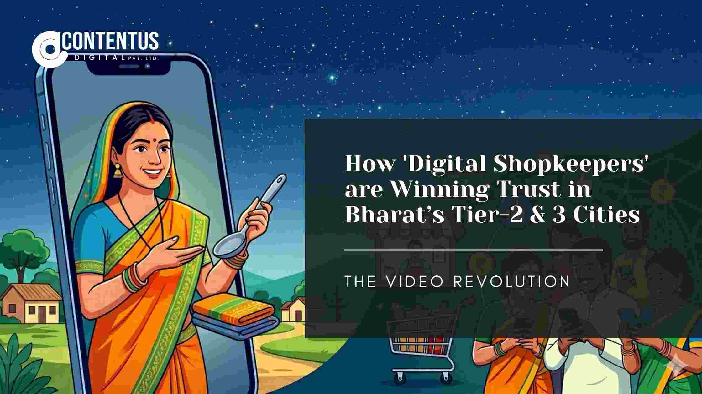 Video commerce strategies for Tier-2 and Tier-3 cities